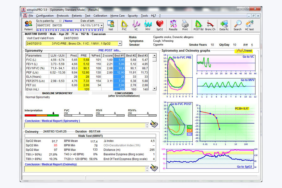 Winspiro PRO NET Spirometer/Peak Flow Meter Accessories
